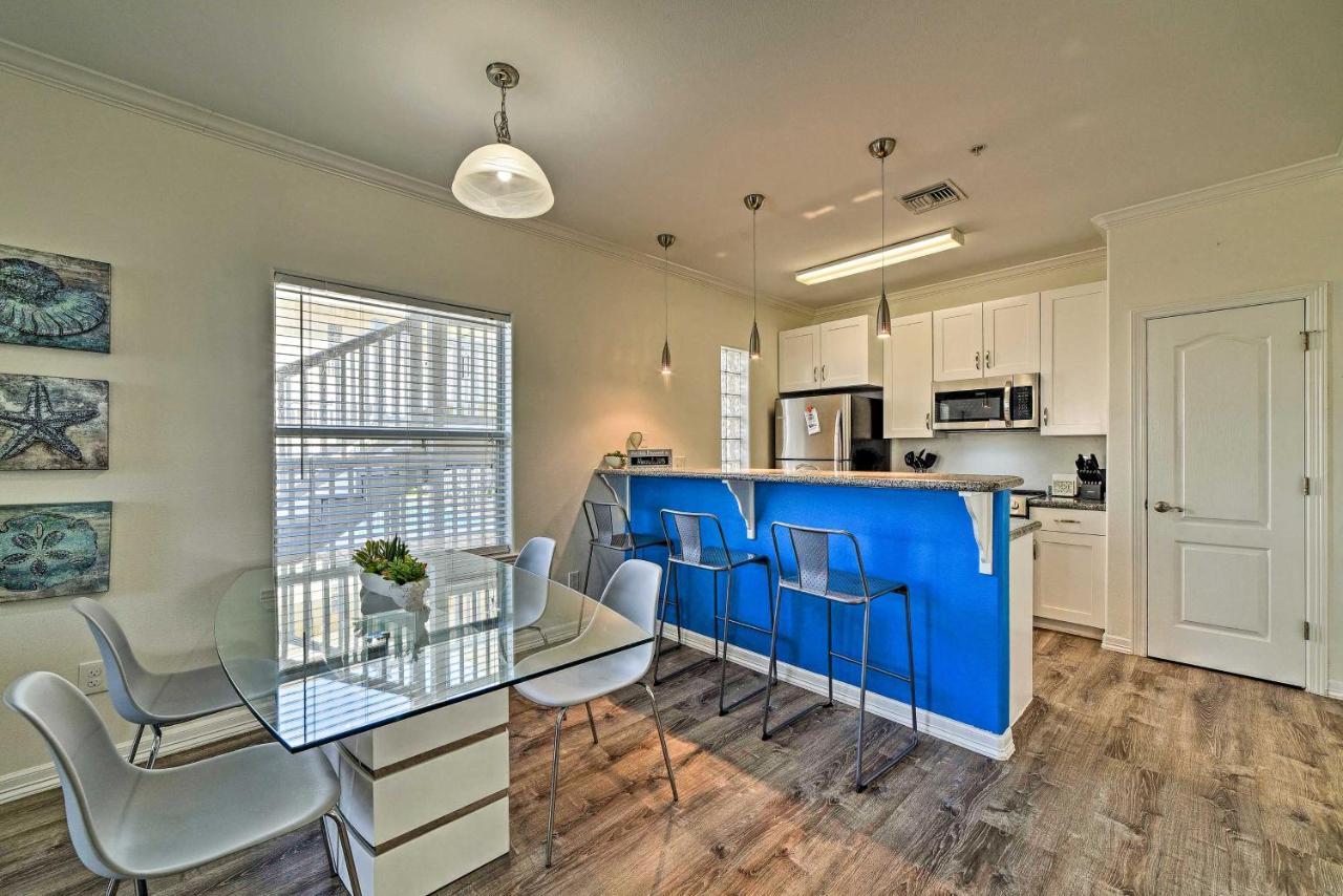 Modern Island Condo With Pool Steps To The Beach! South Padre Island Exterior foto